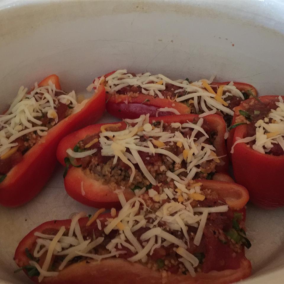 Slow Cooker Stuffed Peppers 
