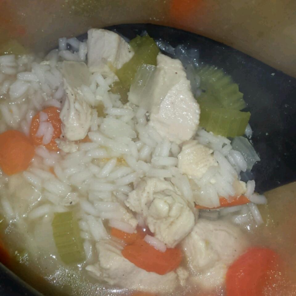Chicken, Rice and Vegetable Soup 