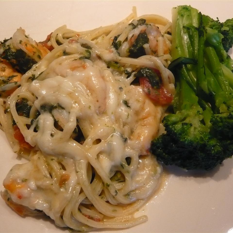 Shrimp and Pasta Formaggio 