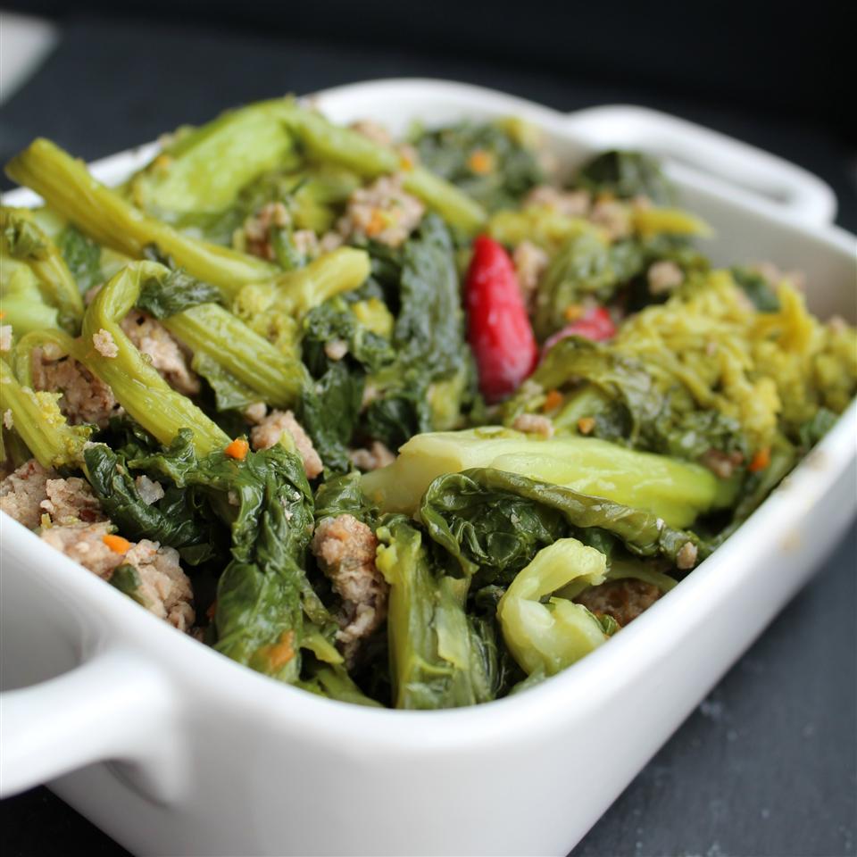 Broccoli Rabe with Sausage Buckwheat Queen
