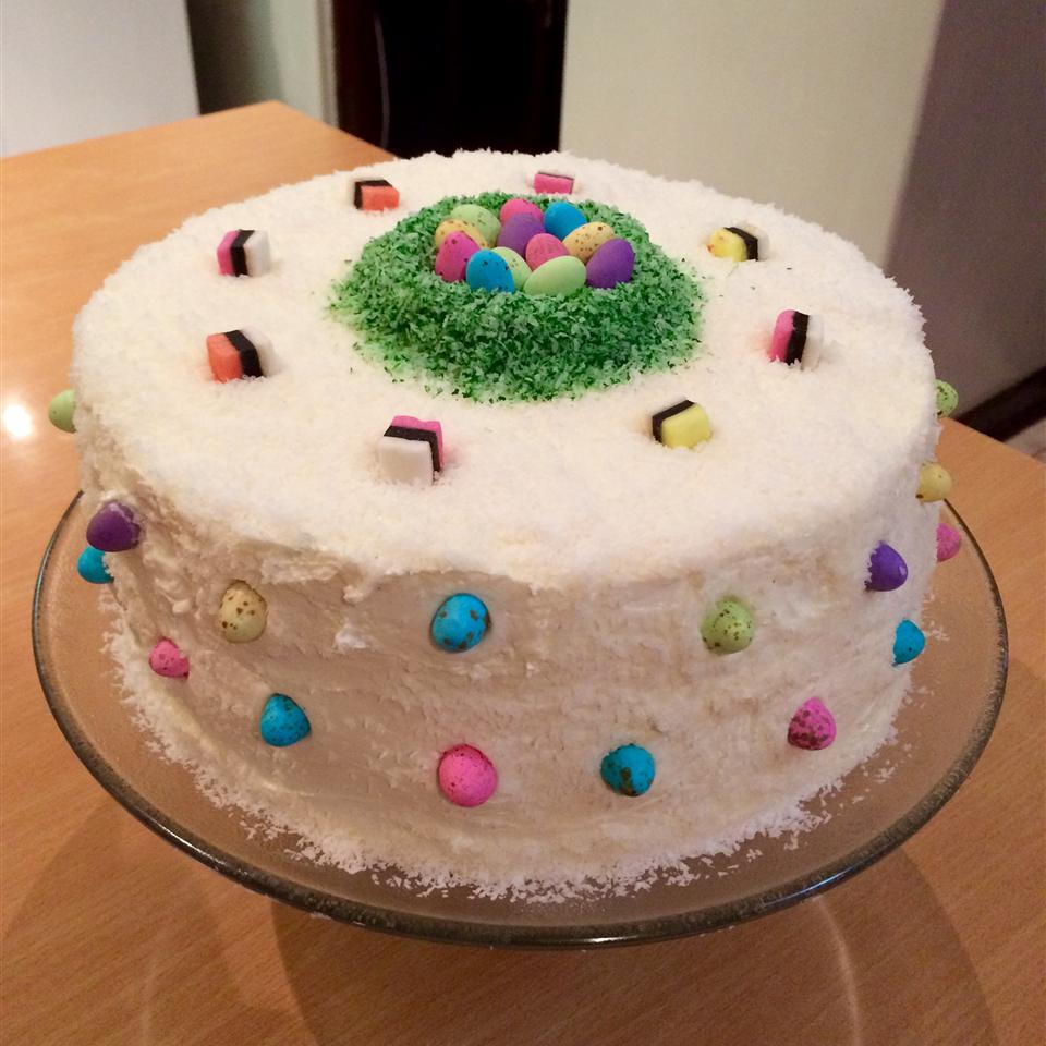 Coconut Easter Cake