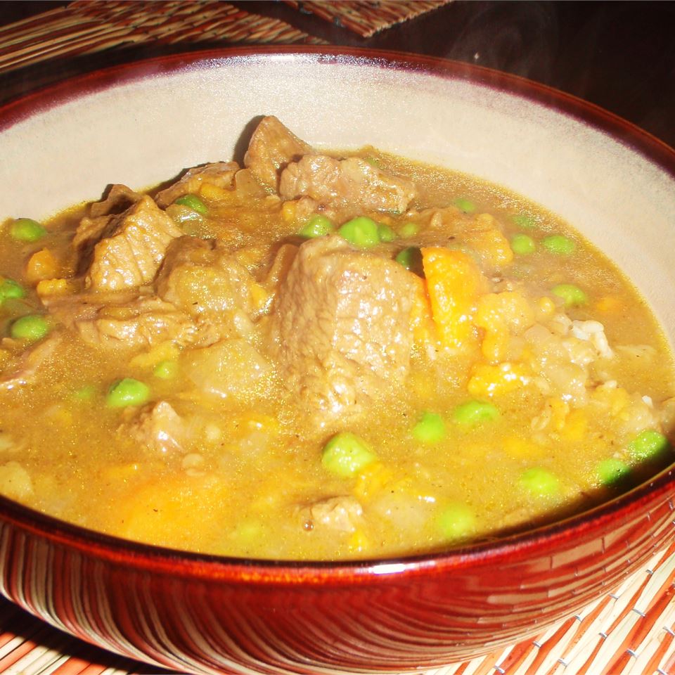 Beef Curry Soup 