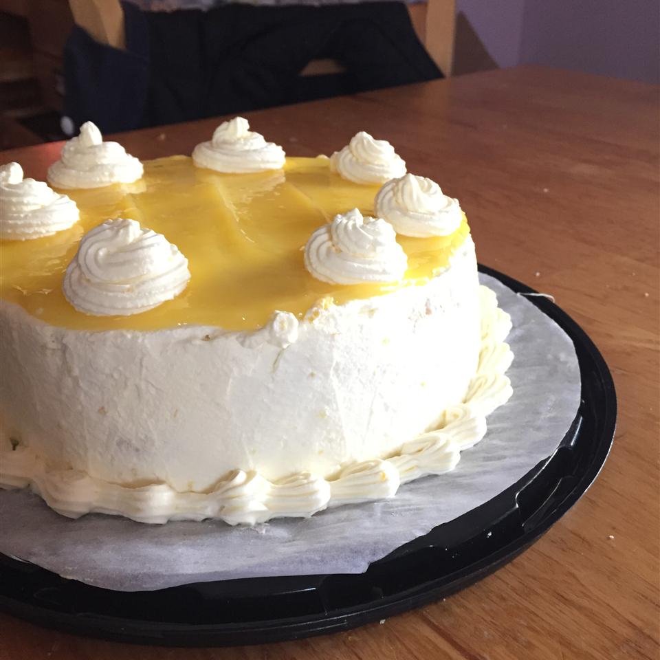 Lemon Chiffon Cake 
