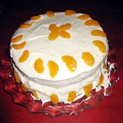 Orange Crunch Cake 