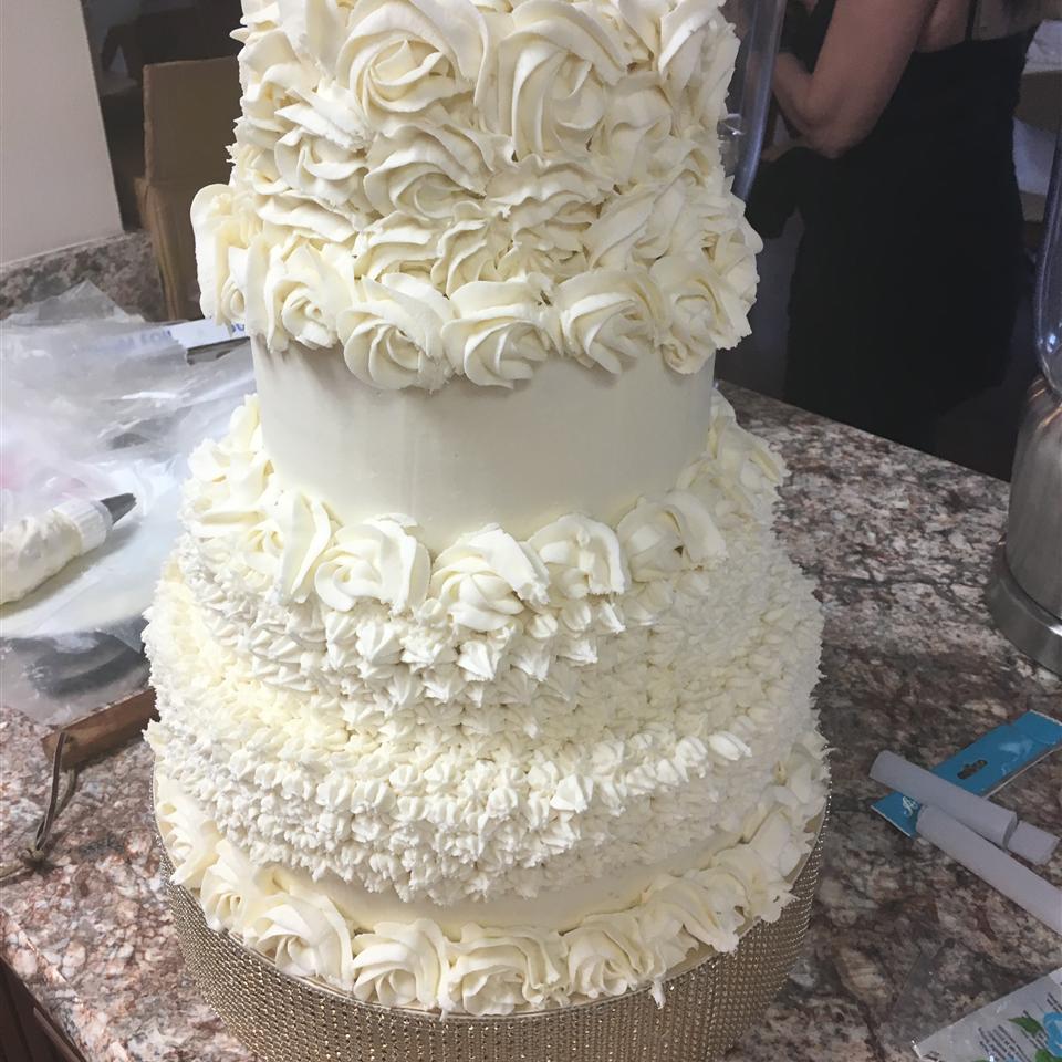 White Almond Wedding Cake Recipe Allrecipes