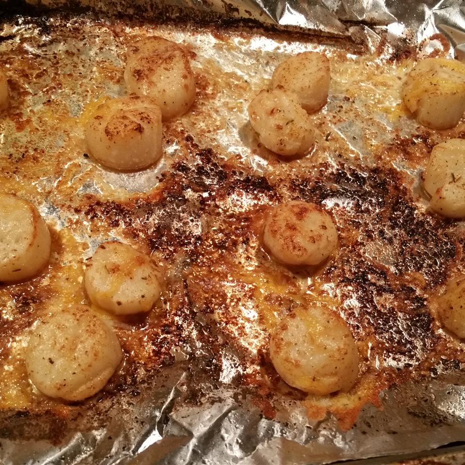 Broiled Scallops 