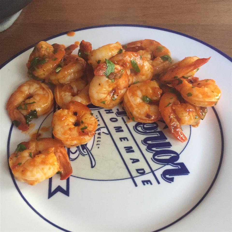 Chile-Garlic Shrimp 