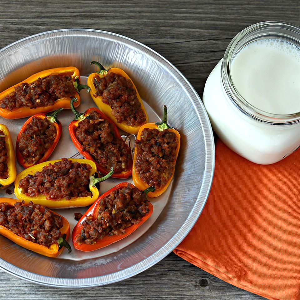 Spicy Sweet Pepper Poppers