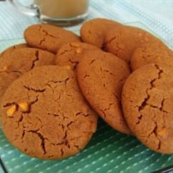 Butterscotch Gingerbread Cookies 