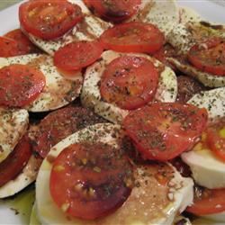 Tomato Mozzarella Salad with Balsamic Reduction Ms. Ho
