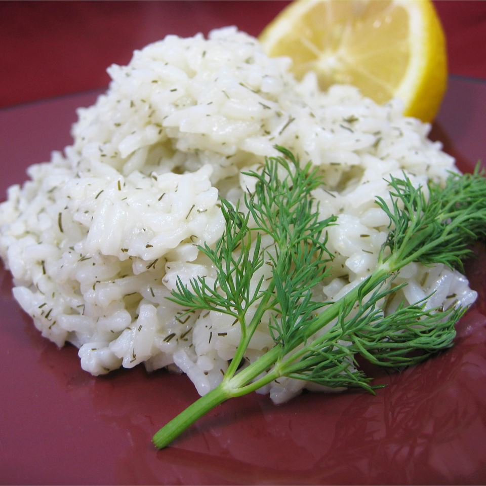citronová koprová rýže 