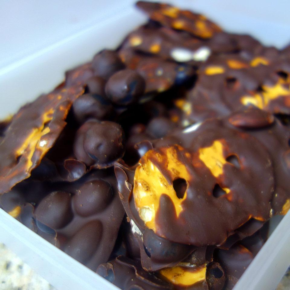 Dark Chocolate Covered Apricot Pretzel Crisps&reg; 