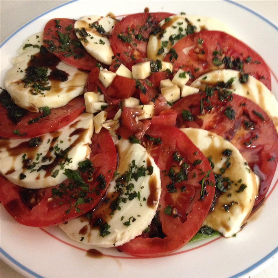 Caprese Salad with Balsamic Reduction 