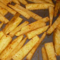 Totally Tangy Baked French Fries 