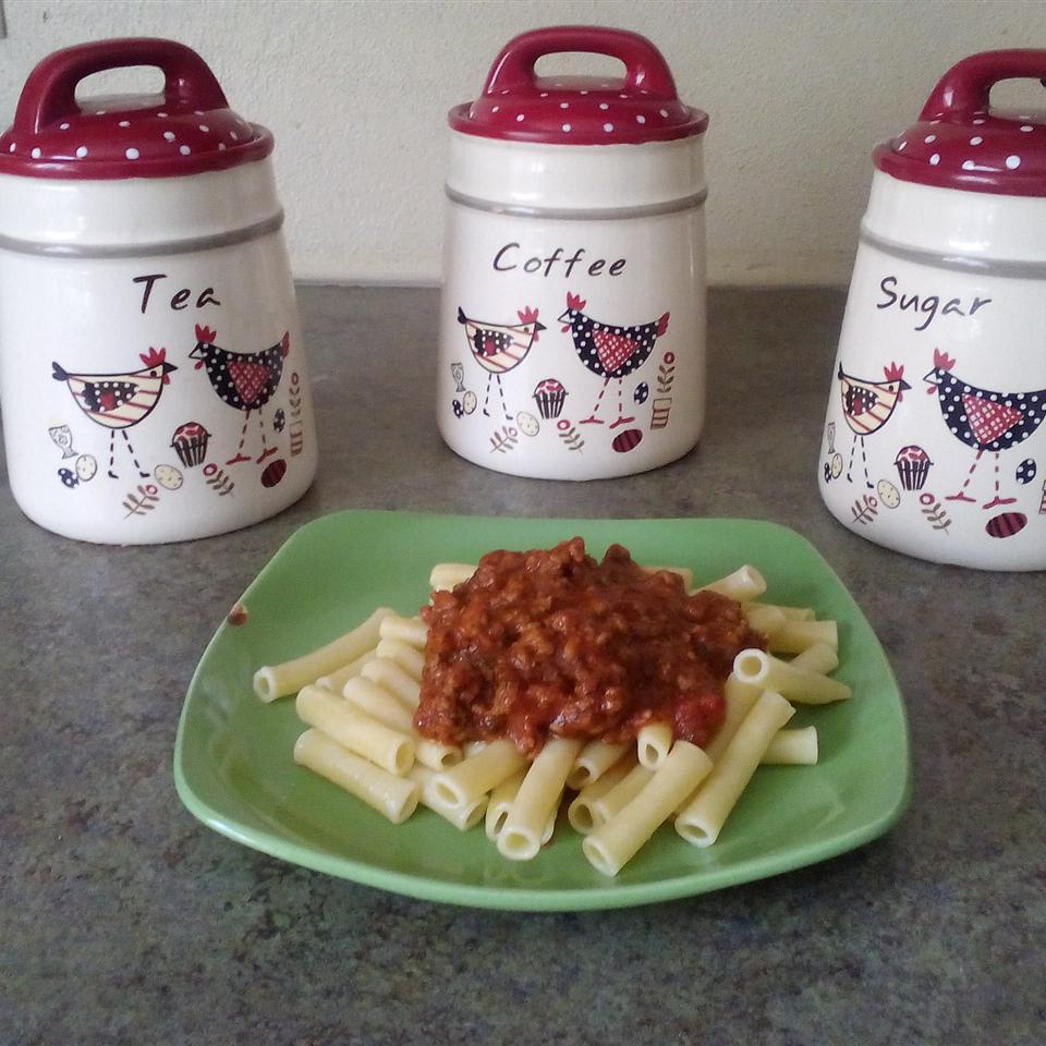 Tami's Red Sauce: Bolognese Tomato Sauce with Ground Beef 
