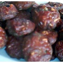 BBQ Glazed Homemade Meatballs 