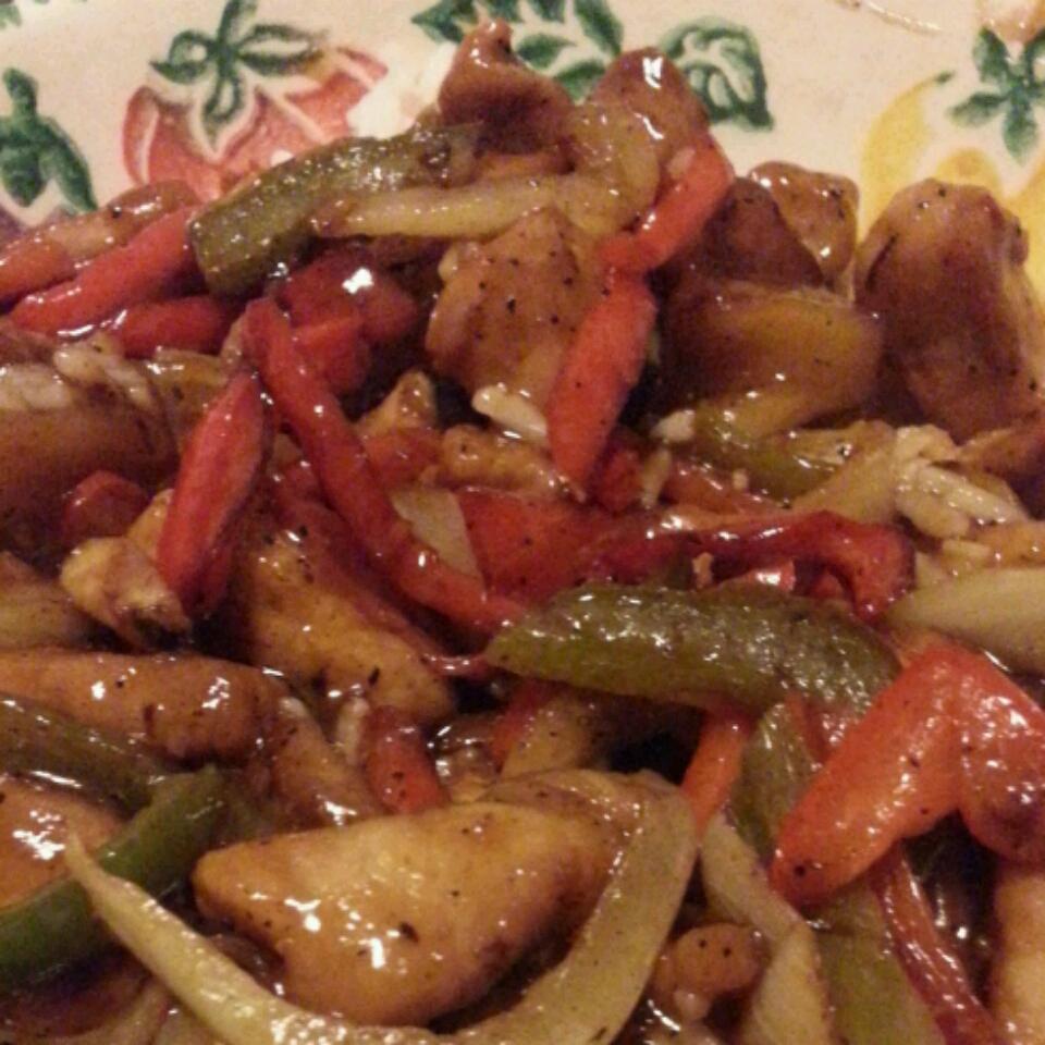 Sweet and Sour Pepper Pork 