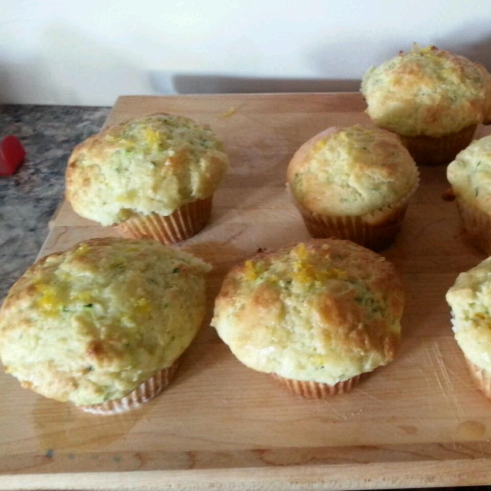 Lemon Zucchini Muffins 