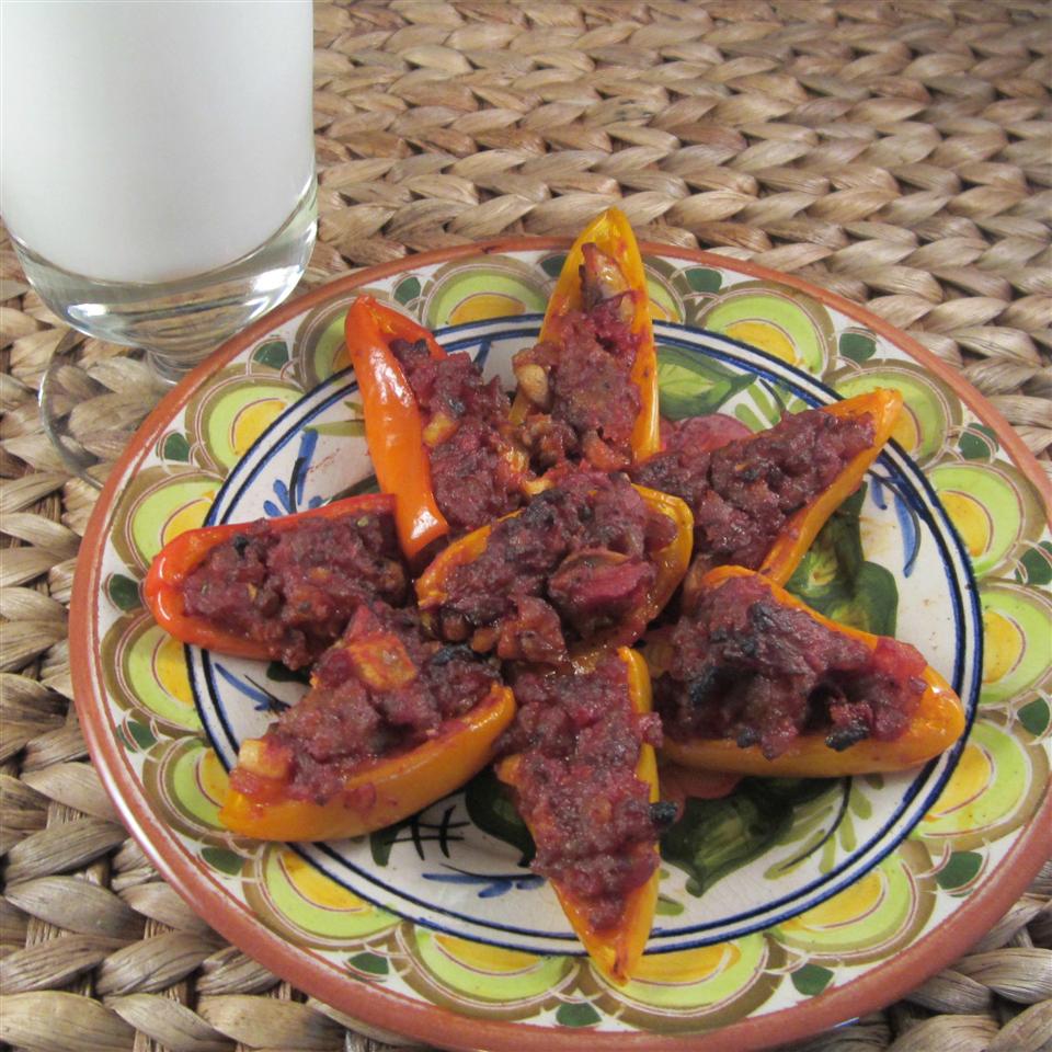 Spicy Sweet Pepper Poppers 