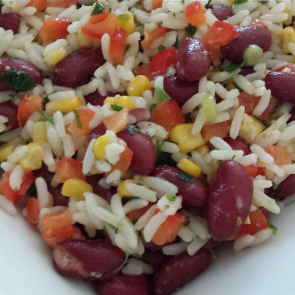 Mexican Bean and Rice Salad 