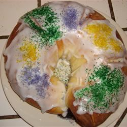 Mardi Gras King Cake Grvqn