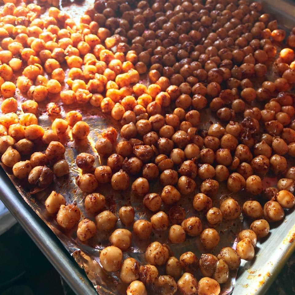 Oven-Roasted Chickpeas 