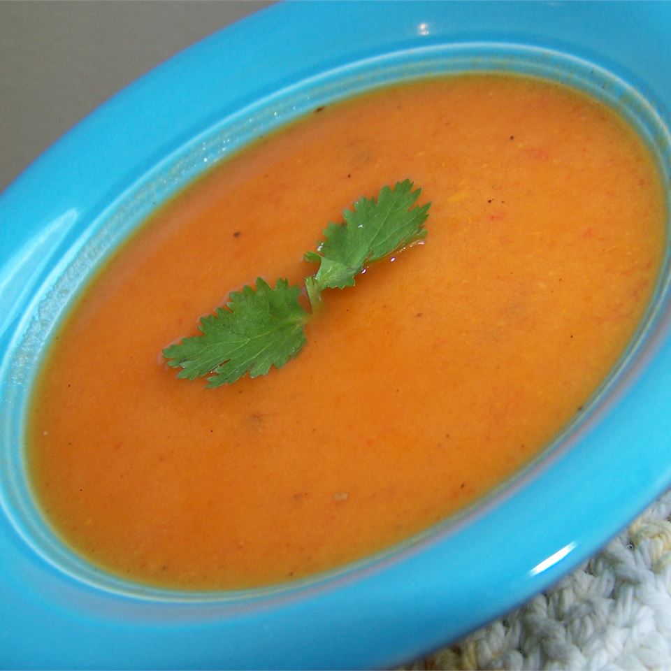 Peppery Sweet Potato Soup
