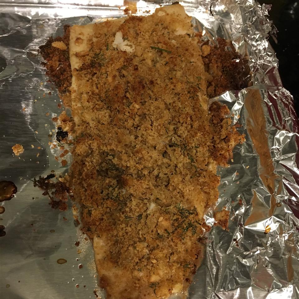 Oven Roasted Trout with Lemon Dill Stuffing 