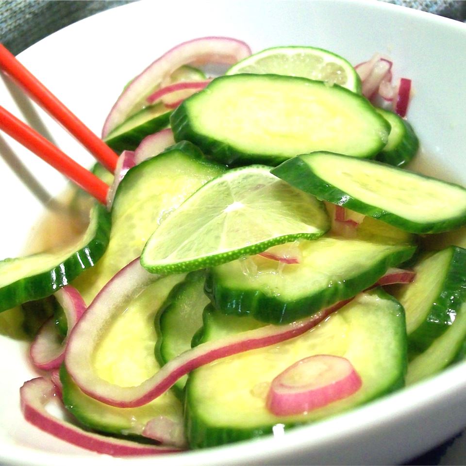 Ginger-Spiced Cucumbers SunnyByrd