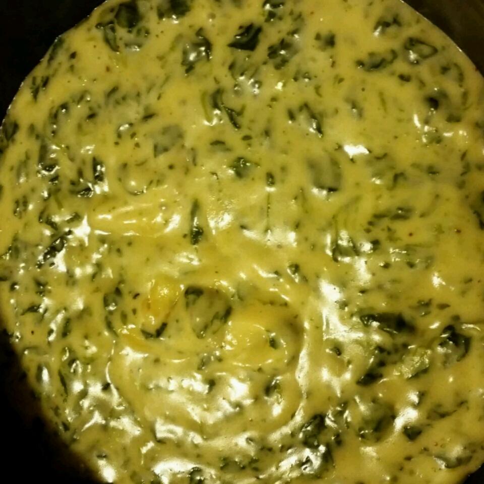 Cheesy Beer and Spinach Dip 