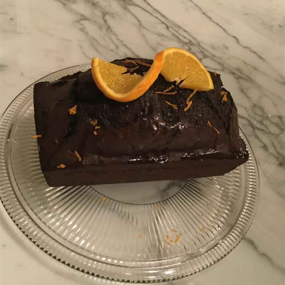 Zucchini Chocolate Orange Cake 