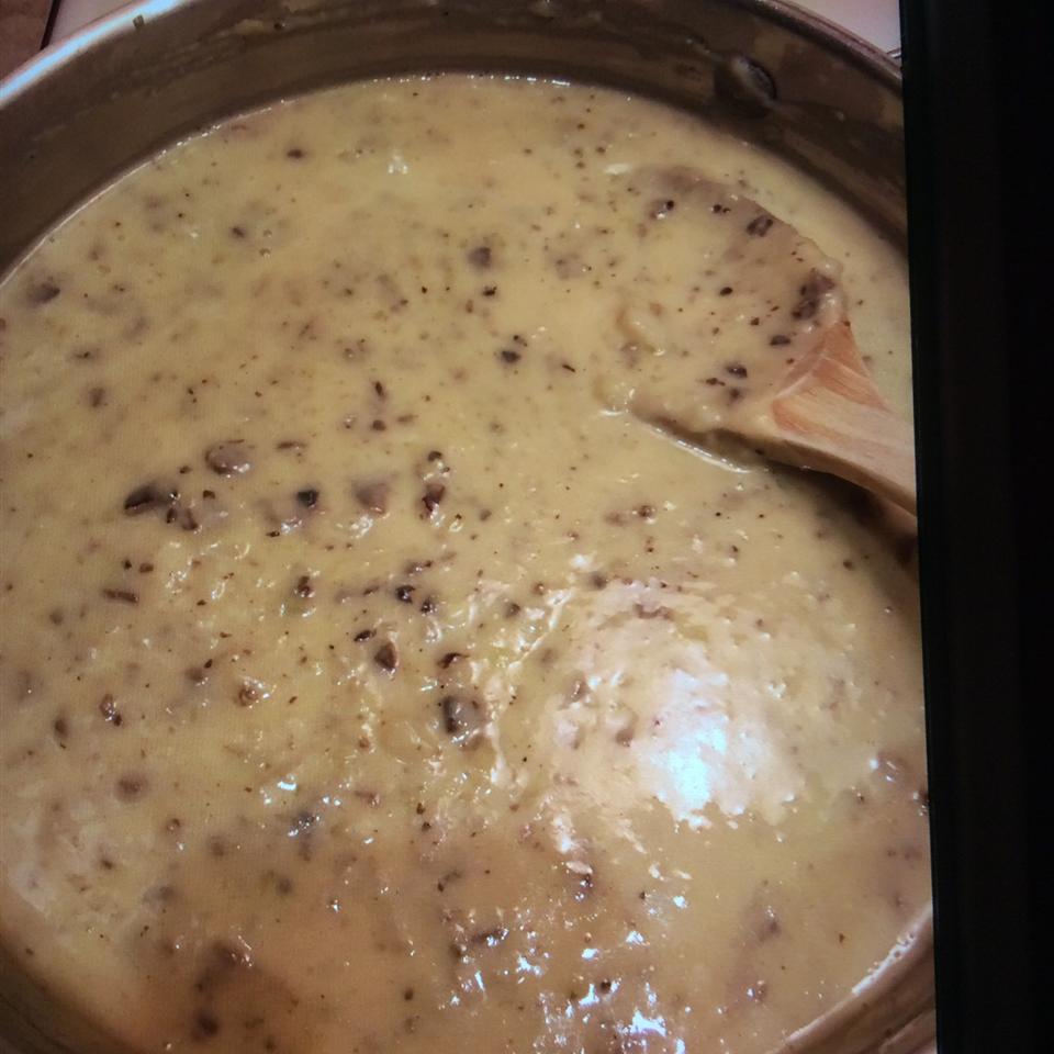 Leek Potato Mushroom Cheddar Soup 