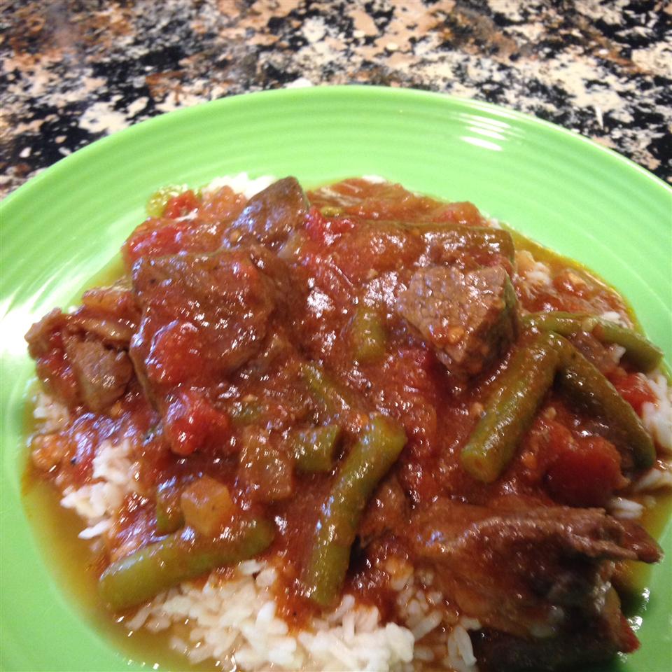 Arabic Green Beans with Beef 