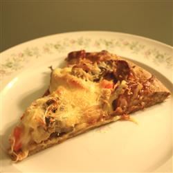 Chicken and Chourico Pizza