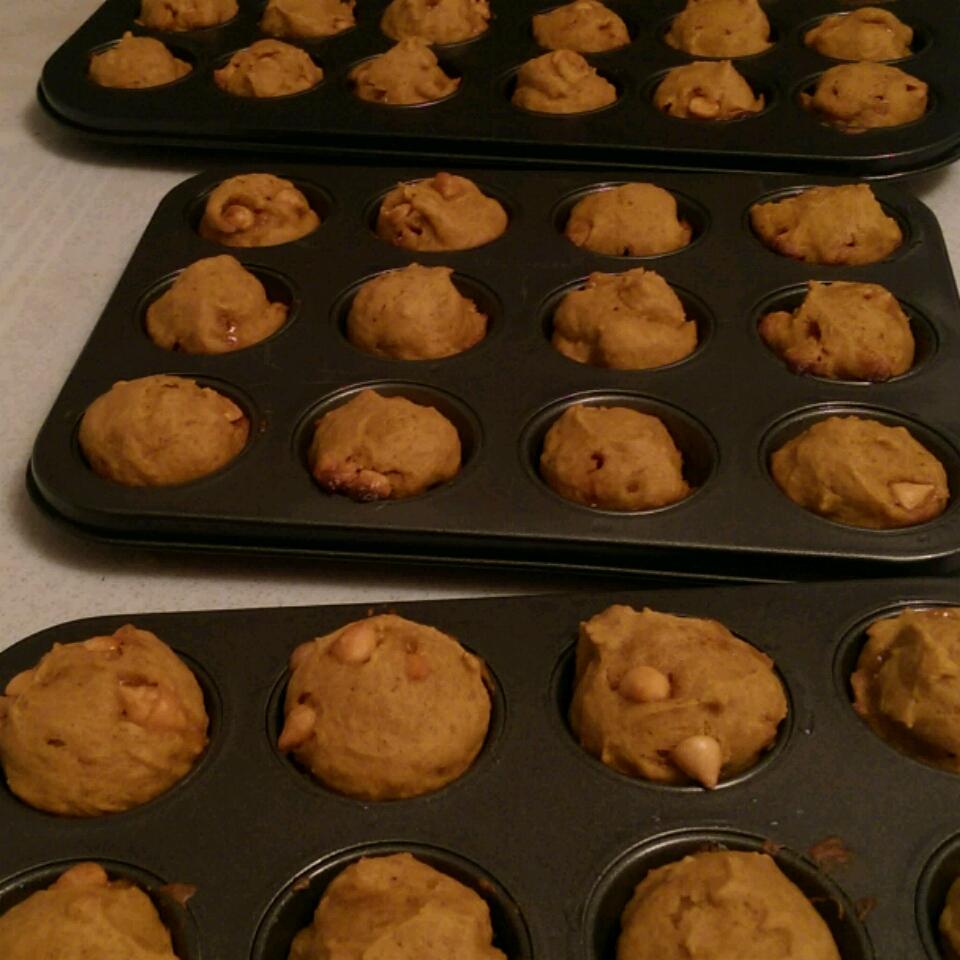 Mini Pumpkin Butterscotch Muffins 