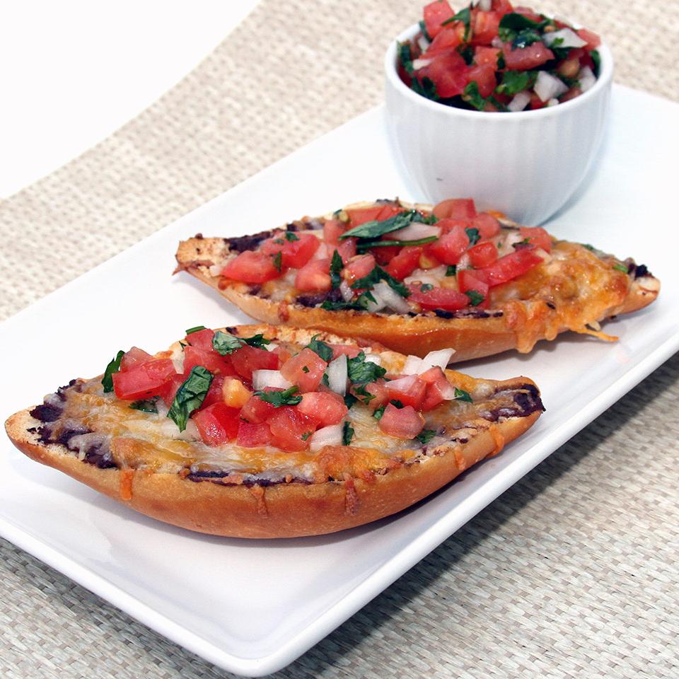 Traditional Mexican Molletes