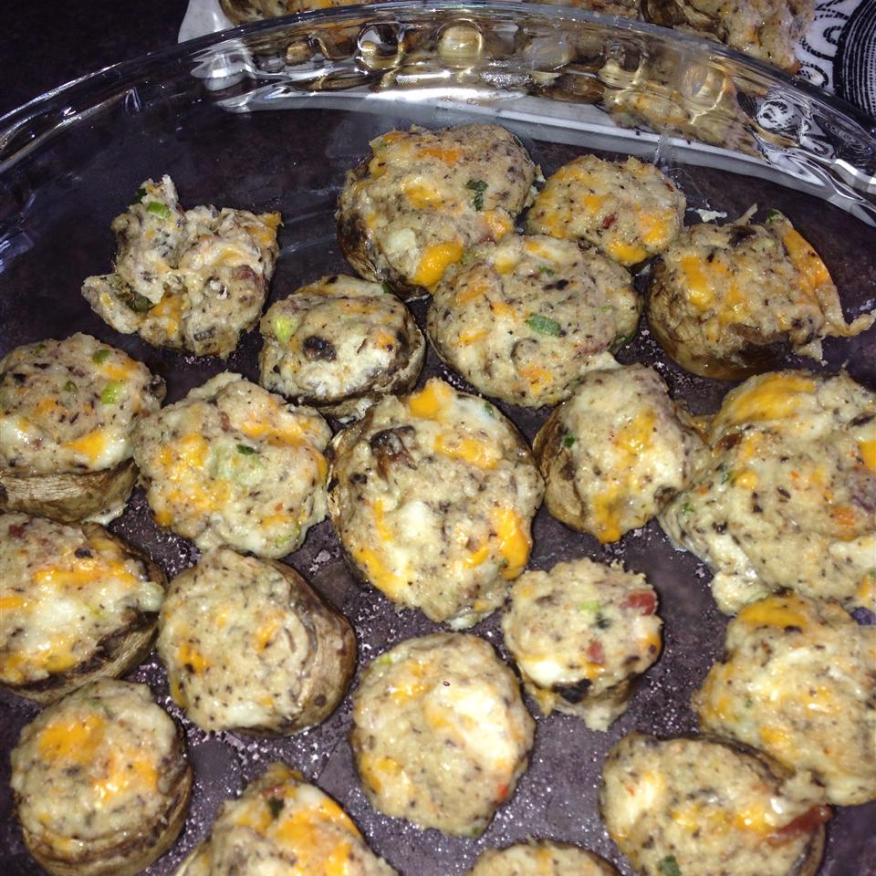 Crab Stuffed Mushrooms 