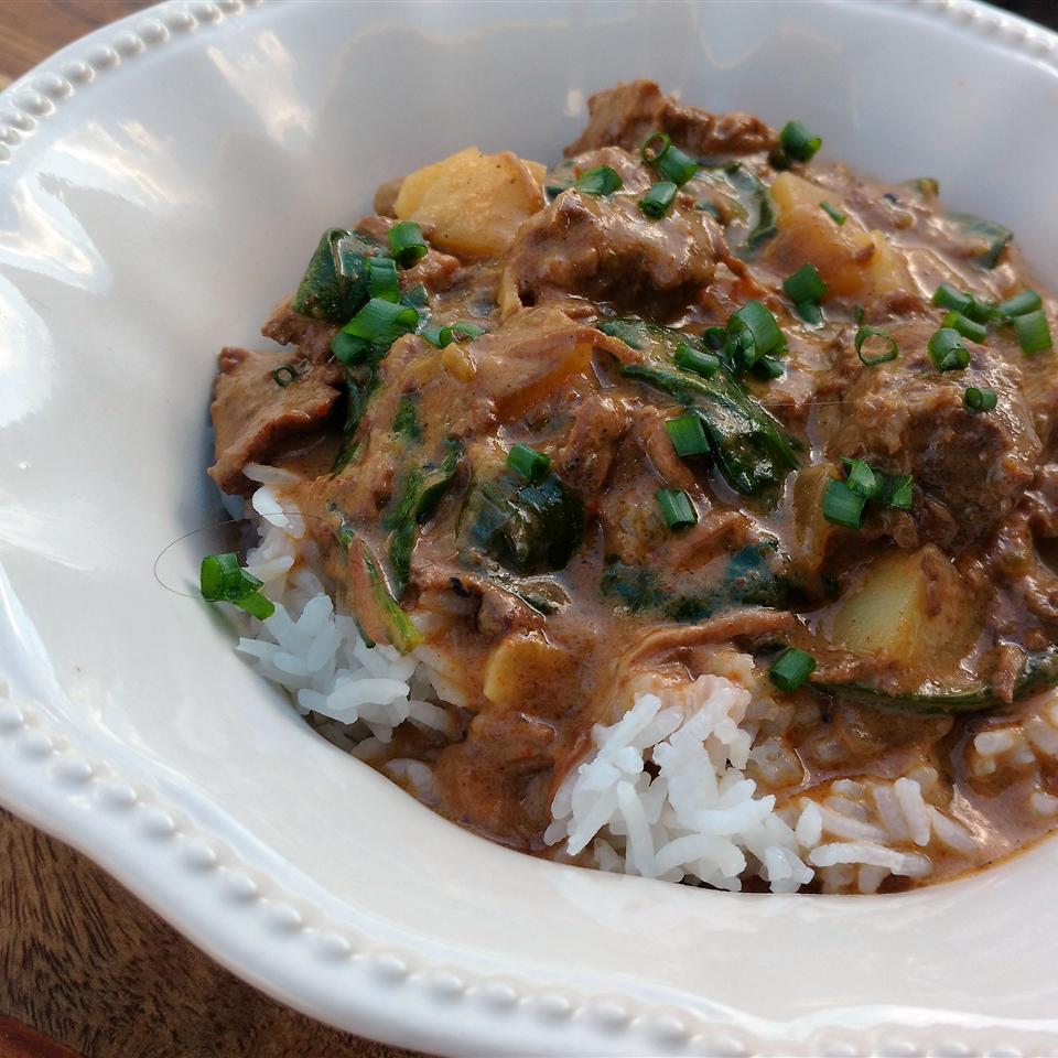 Slow Cooker Thai Curried Beef