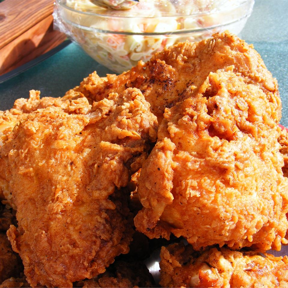 Triple Dipped Fried Chicken