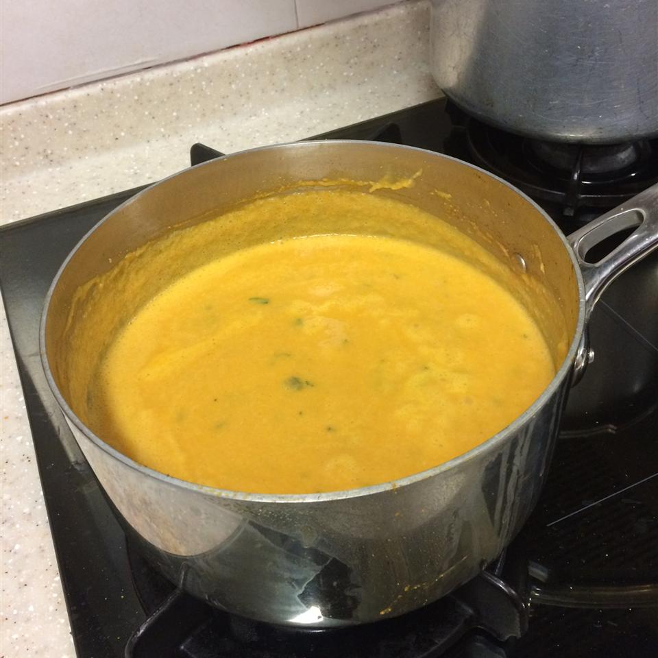 Spicy Sweet Potato Soup 