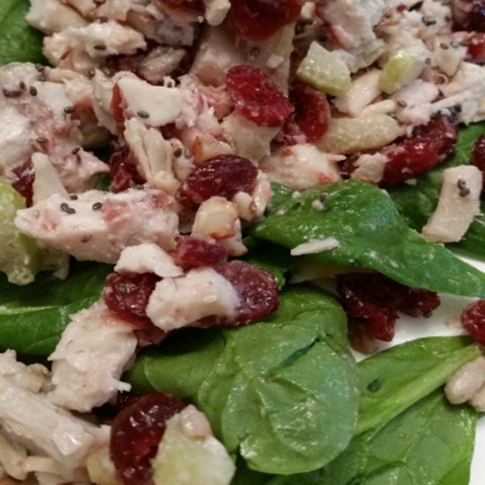 Cranberry and Turkey Salad SimplyRawesome