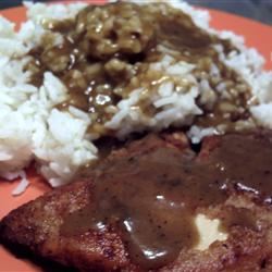 Chicken with Rice and Gravy 
