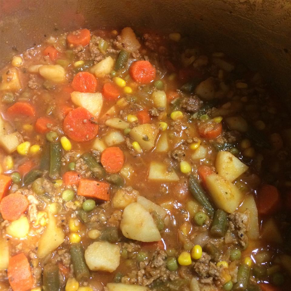 Home-Style Vegetable Beef Soup 