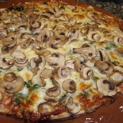 Allie's Mushroom Pizza