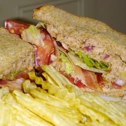 Tuna, Avocado and Bacon Sandwich MOLLE888