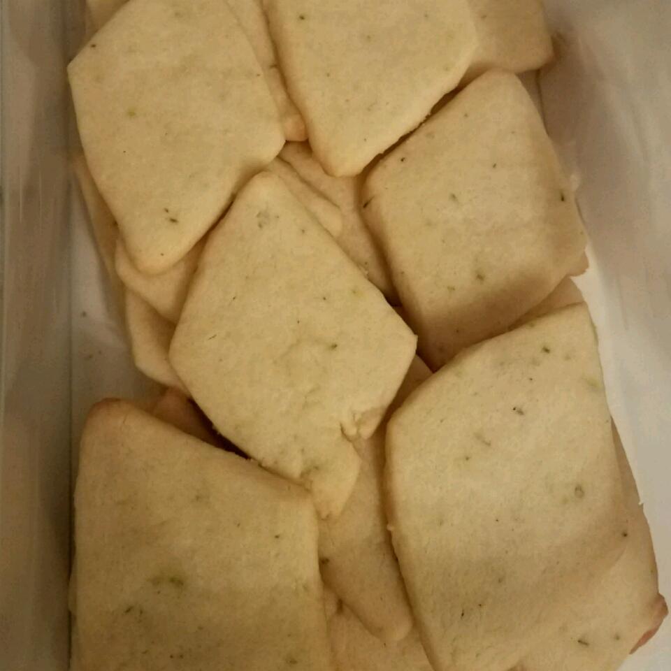 Rosemary Shortbread Cookies 
