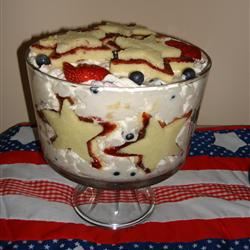 Red, White and Blue Ambrosia 