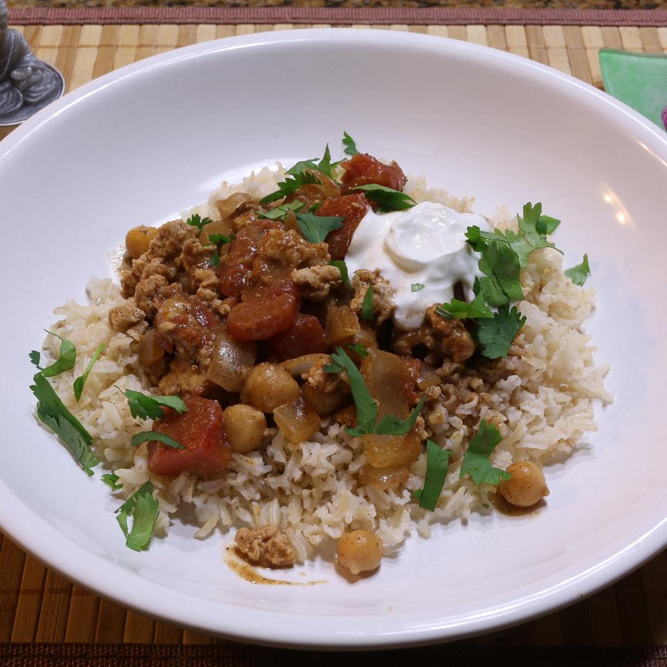 Red Curry Chicken Chili 