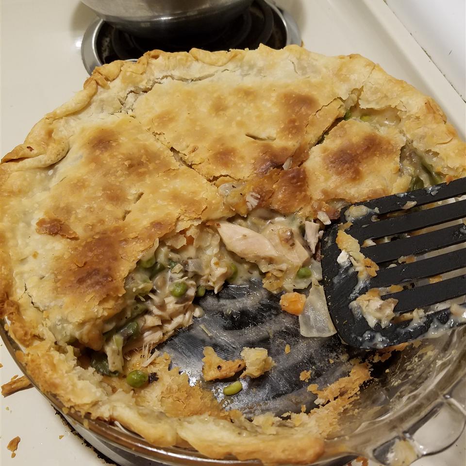 Dad's Leftover Turkey Pot Pie Starla Kuhns
