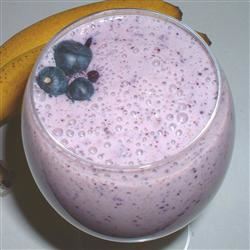 Heavenly Blueberry Smoothie 